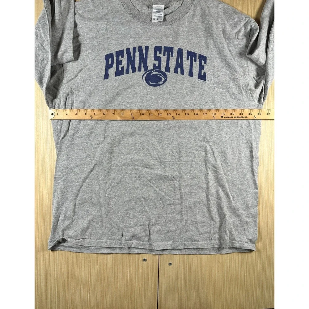 Delta Pro Weight Penn State Nittany Lions Football Shirt Mens XL Heather Gray - Picture 5 of 5